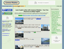 Tablet Screenshot of common-mistakes.net